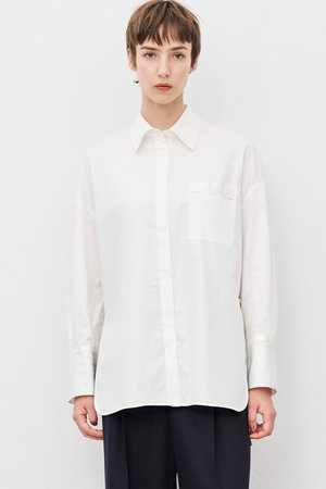 アンクレイヴ/uncraveのブロードクロス BIGシャツ(110400/110403)