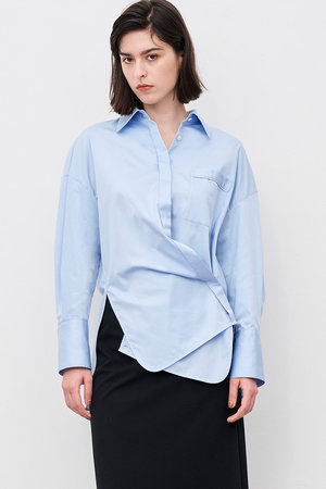 アンクレイヴ/uncraveのブロードクロス BIGシャツ(110400/110403)