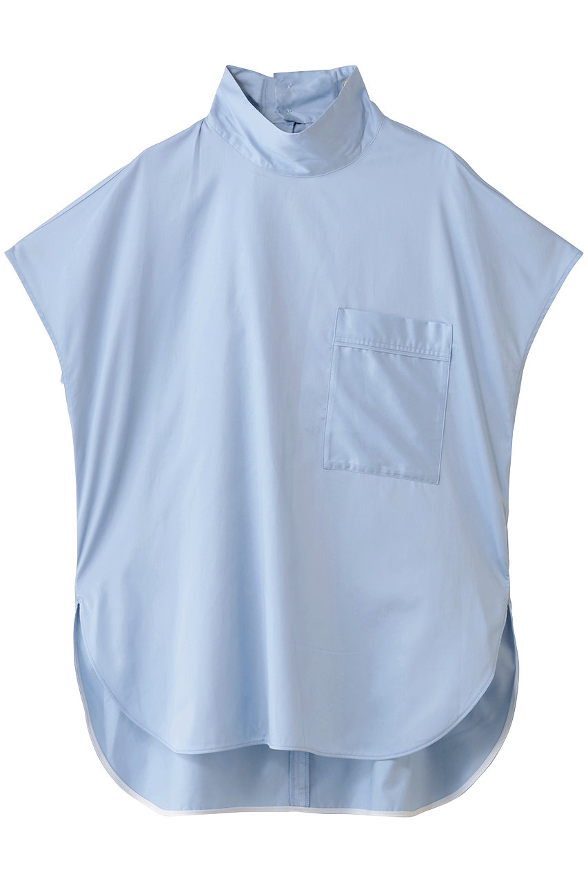 uncrave ブロードクロス ボウタイブラウス (サックス, F) アンクレイヴ ELLE SHOP uncrave ブロードクロス ボウタイブラウス (サックス, F) アンクレイヴ ELLE SHOP