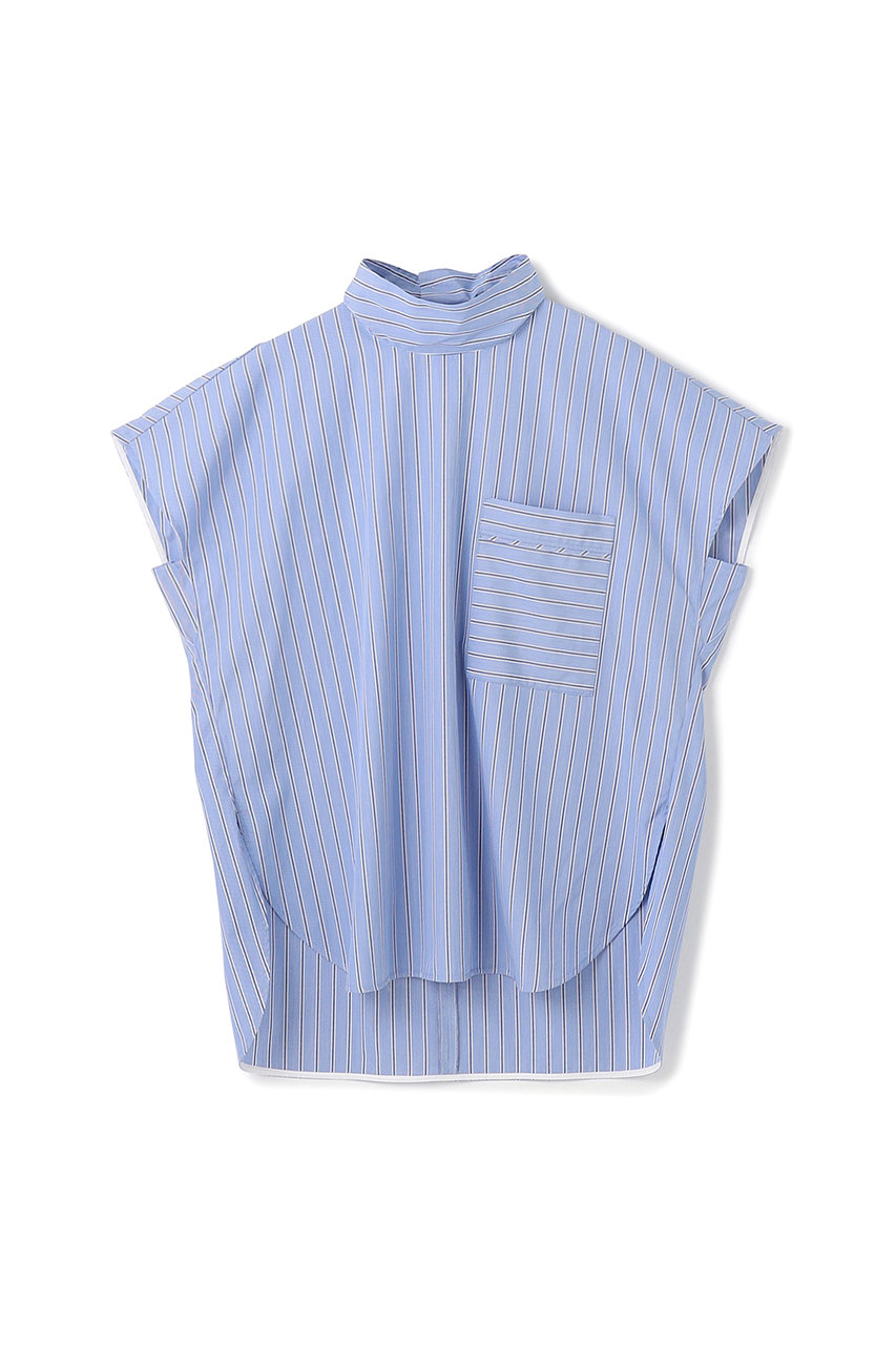 uncrave THOMAS MASON ボウタイブラウス (ブルーストライプ, F) アンクレイヴ ELLE SHOP uncrave THOMAS MASON ボウタイブラウス (ブルーストライプ, F) アンクレイヴ ELLE SHOP