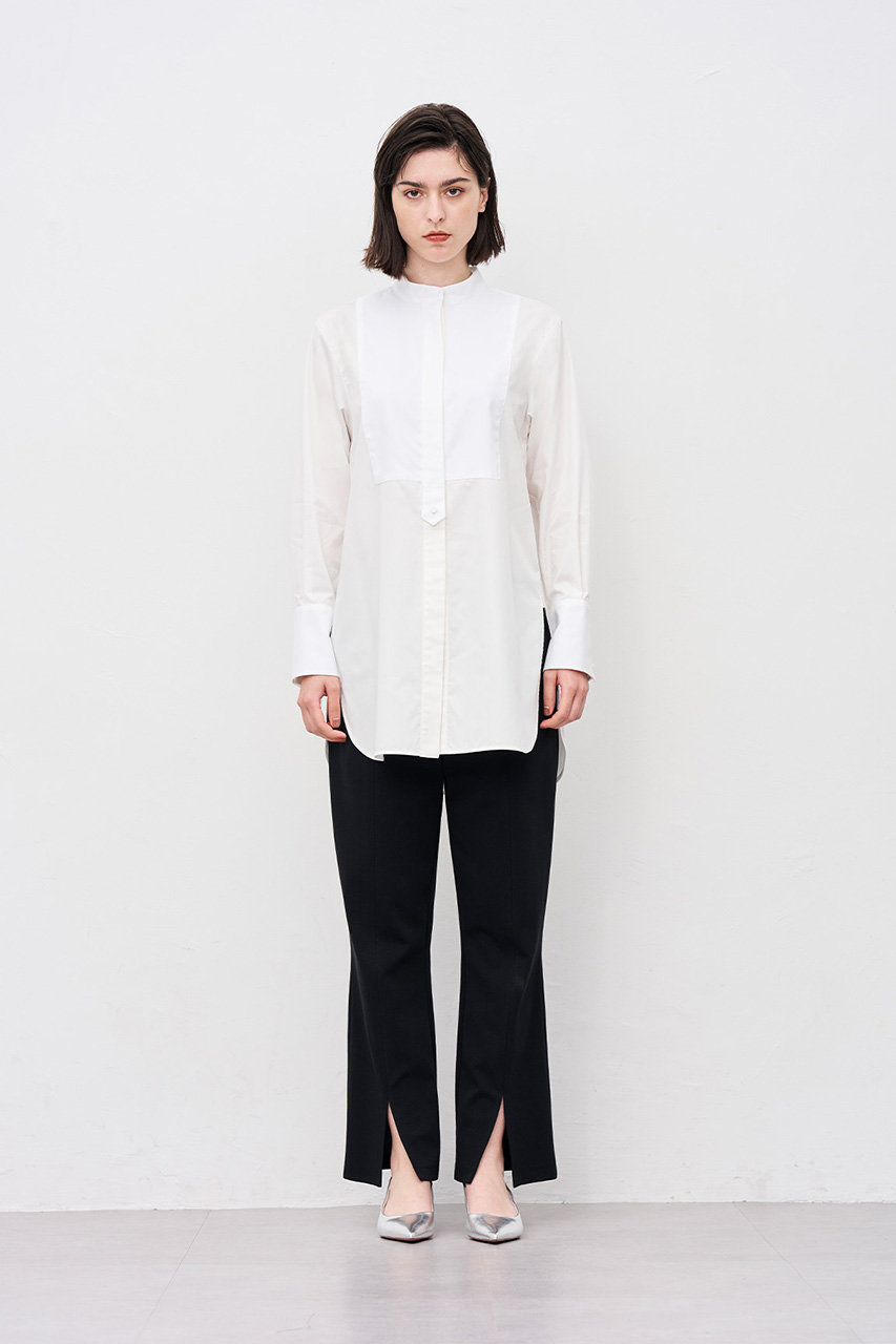 uncrave(アンクレイヴ)｜ブロードクロス ドレスシャツ/オフ の通販