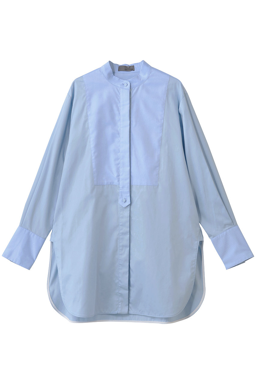 uncrave ブロードクロス ドレスシャツ (サックス, 1) アンクレイヴ ELLE SHOP uncrave ブロードクロス ドレスシャツ (サックス, 1) アンクレイヴ ELLE SHOP
