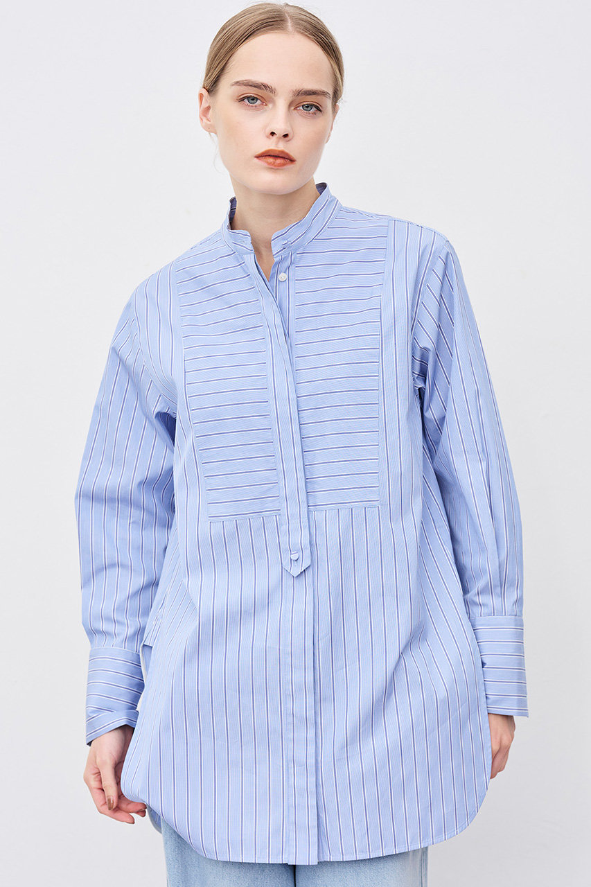 サックスブルー 23ss sacai Thomas Mason ストライプビブ サックスブルー 23ss sacai Thomas Mason ストライプビブ