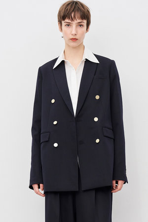 アンクレイヴ/uncraveのTWドビードスキン ブレザー(110800/110801)