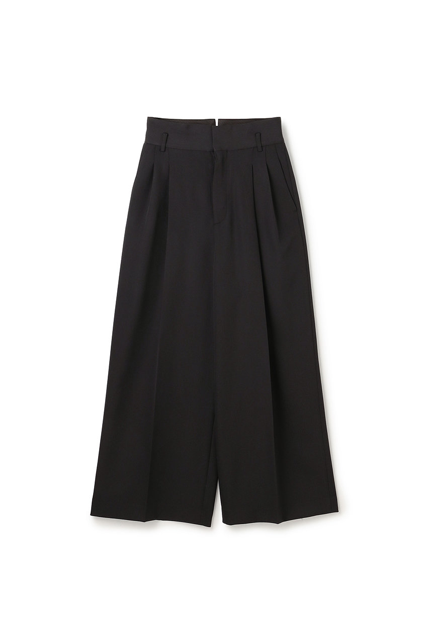 アンクレイヴ/uncraveのTWドビードスキン ワイドトラウザー(ブラック/PRUVGA0816)