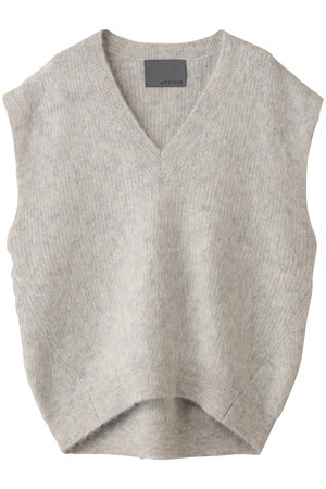 アンクレイヴ/uncraveのアルパカファーニット Vネックベスト(110300/110301)