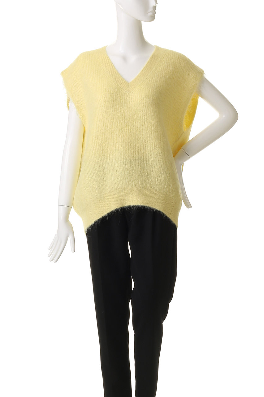 uncrave(アンクレイヴ)｜アルパカファーニット Vネックベスト