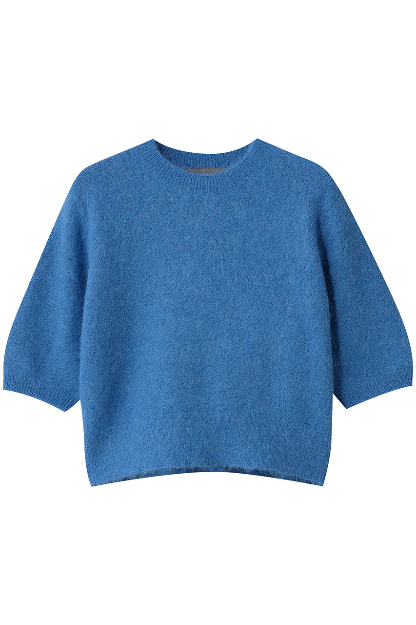 アルパカファーニット ショートトップス