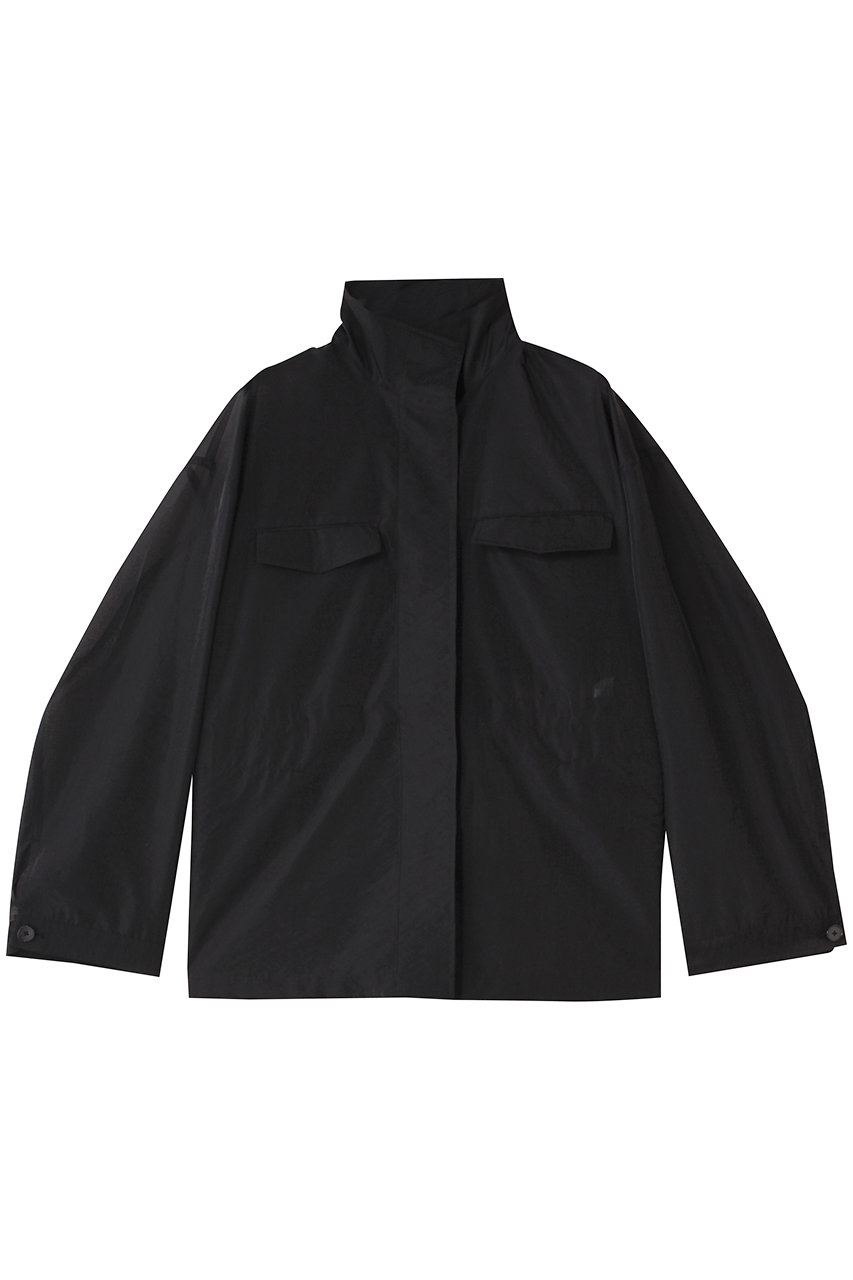 シアーオーガンジー ミリタリーブルゾン