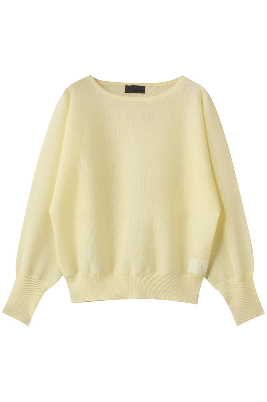 uncrave シアーニット ドルマントップス (クリームイエロー, F) アンクレイヴ ELLE SHOP uncrave シアーニット ドルマントップス (クリームイエロー, F) アンクレイヴ ELLE SHOP