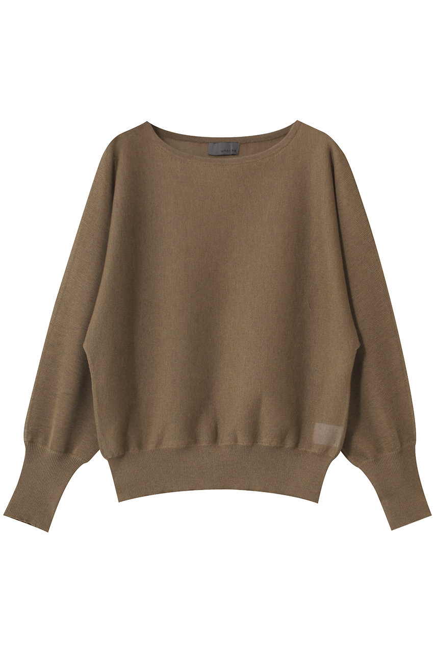 uncrave シアーニット ドルマントップス (モカ, F) アンクレイヴ ELLE SHOP uncrave シアーニット ドルマントップス (モカ, F) アンクレイヴ ELLE SHOP