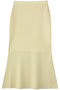 シアーニット コンビスカート アンクレイヴ/uncrave クリームイエロー