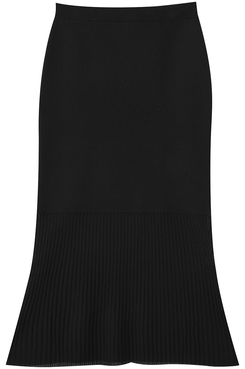 uncrave シアーニット コンビスカート (ブラック, 1) アンクレイヴ ELLE SHOP uncrave シアーニット コンビスカート (ブラック, 1) アンクレイヴ ELLE SHOP
