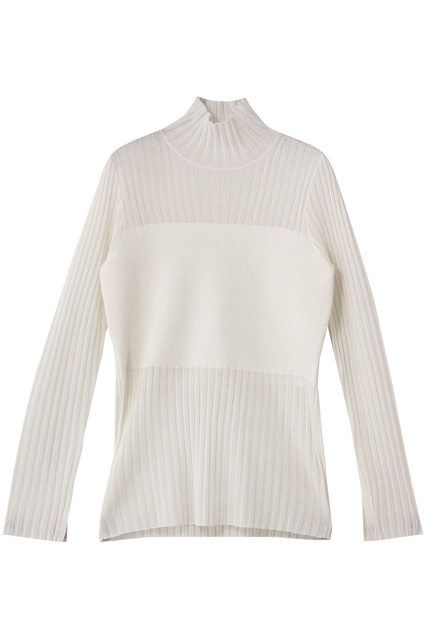 uncrave シアーニット コンビトップス (オフ, 1) アンクレイヴ ELLE SHOP uncrave シアーニット コンビトップス (オフ, 1) アンクレイヴ ELLE SHOP