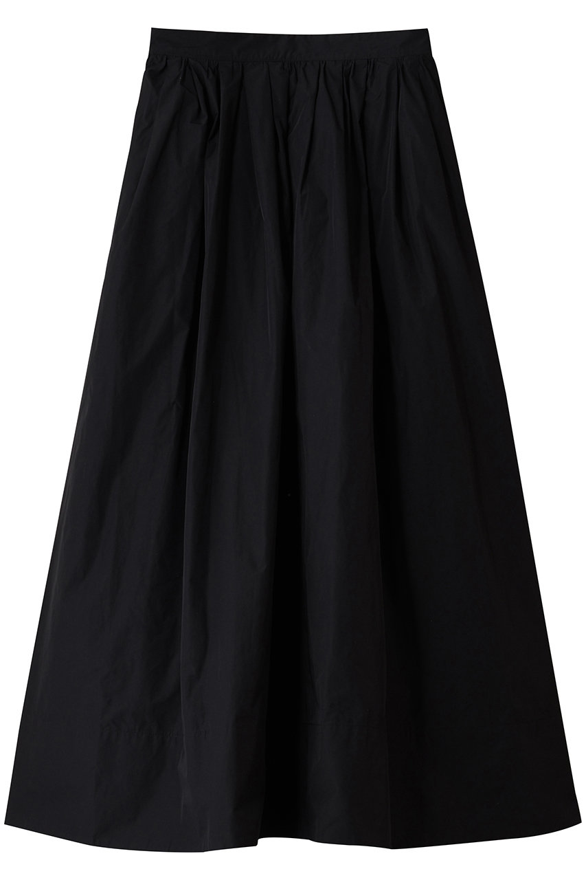 メモリータフタ フレアスカート