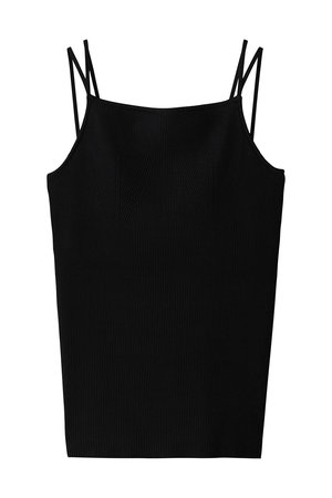 アンクレイヴ/uncraveのリブニット カップ付きキャミソール(110100/110101)