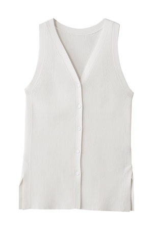 アンクレイヴ/uncraveのリブニット 2WAYタンクトップ(110100/110101)