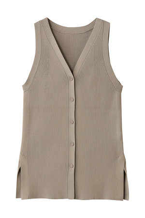 アンクレイヴ/uncraveのリブニット 2WAYタンクトップ(110100/110101)