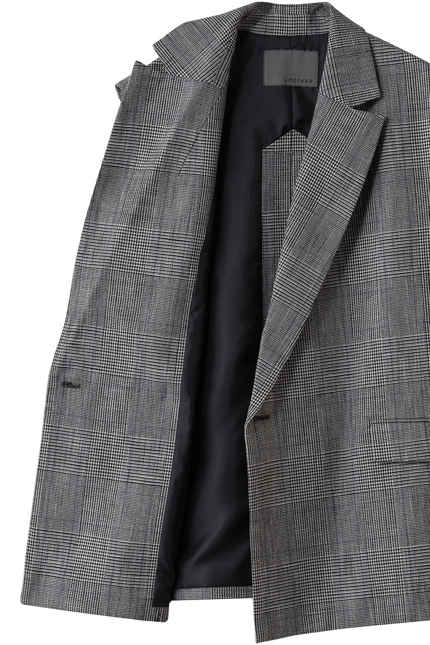 uncrave(アンクレイヴ)｜グレンチェック ジレ/グレーチェック の通販