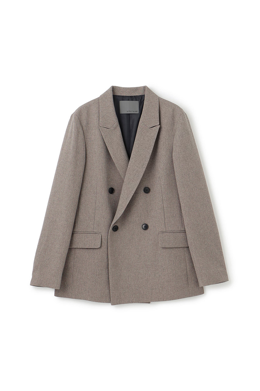 ウォッシャブルウールライクツイル ジャケット