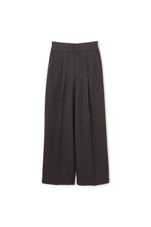 アンクレイヴ/uncraveのウォッシャブルウールライクツイル ワイドパンツ(110600/110601)