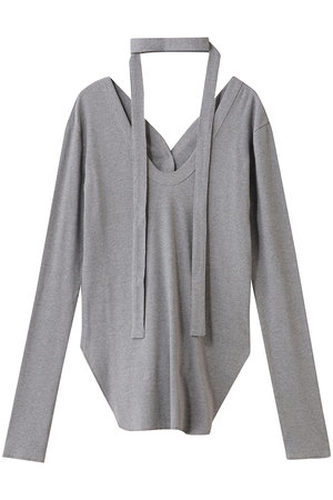 アンクレイヴ/uncraveのヴィンテージリブ 2WAYトップス(110100/110103)