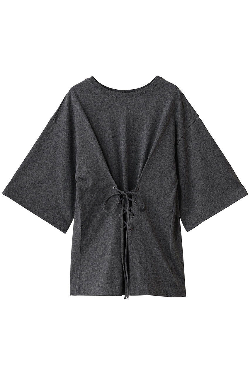 プレーンジャージー 2WAYレースアップトップス