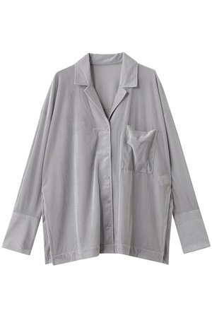 アンクレイヴ/uncraveのシアーベロアリブ シャツ(110400/110403)