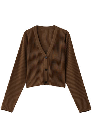 アンクレイヴ/uncraveのシアーストライプニット ドルマンカーディガン(110300/110303)