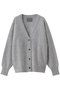 カシミヤファーニット カーディガン アンクレイヴ/uncrave ライトグレー