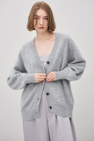 アンクレイヴ/uncraveのカシミヤファーニット カーディガン(110300/110303)