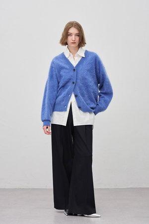 アンクレイヴ/uncraveのカシミヤファーニット カーディガン(110300/110303)