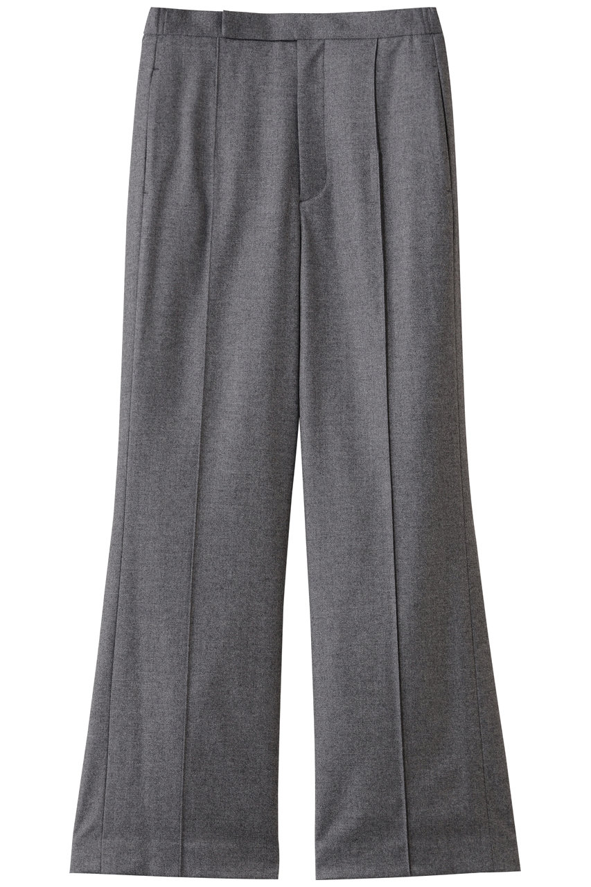 フランネル フレアパンツ