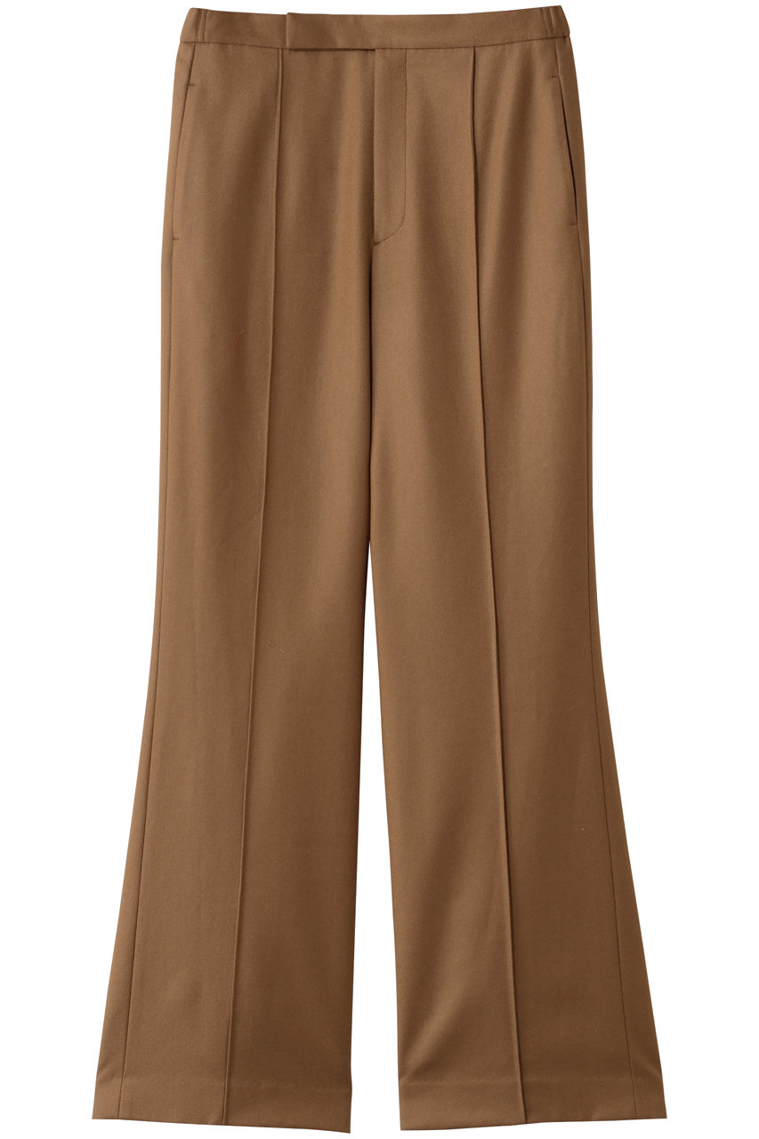 アンクレイヴ/uncraveのフランネル フレアパンツ(キャメル/PRUVGW0400)