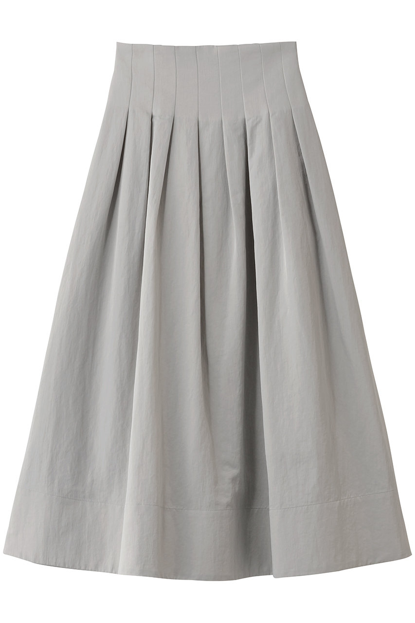 アンクレイヴ/uncraveのヴィンテージタフタ フレアスカート(ライトグレー/SKUVGW0404)