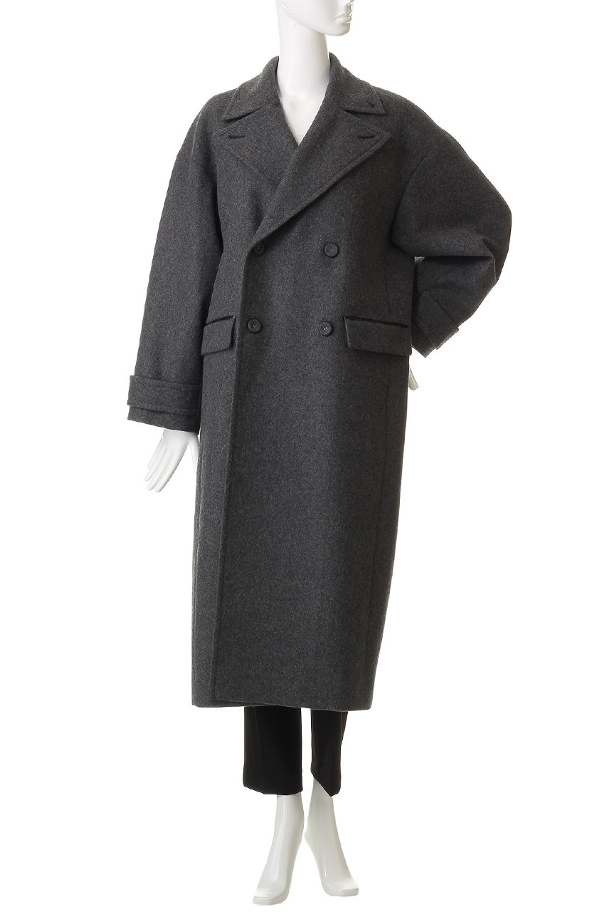 uncrave(アンクレイヴ)｜ライトメルトン ロングチェスターコート