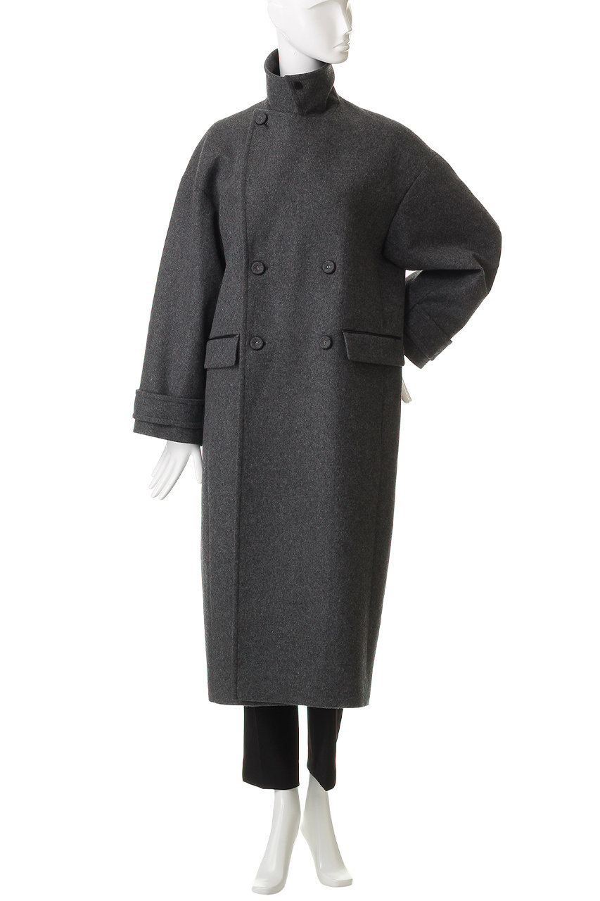 uncrave(アンクレイヴ)｜ライトメルトン ロングチェスターコート