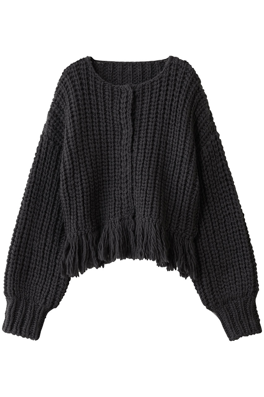 アンクレイヴ/uncraveのハンドニット カーディガン(スレート/KRUVGW0405)