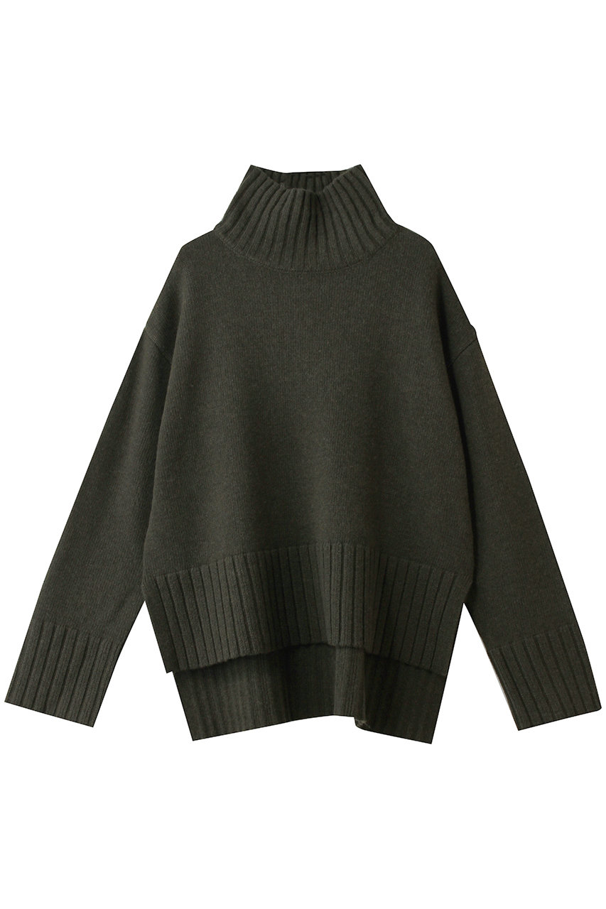 アンクレイヴ/uncraveのチャンキーニット プルオーバー(モスグリーン/KRUVGW0505)