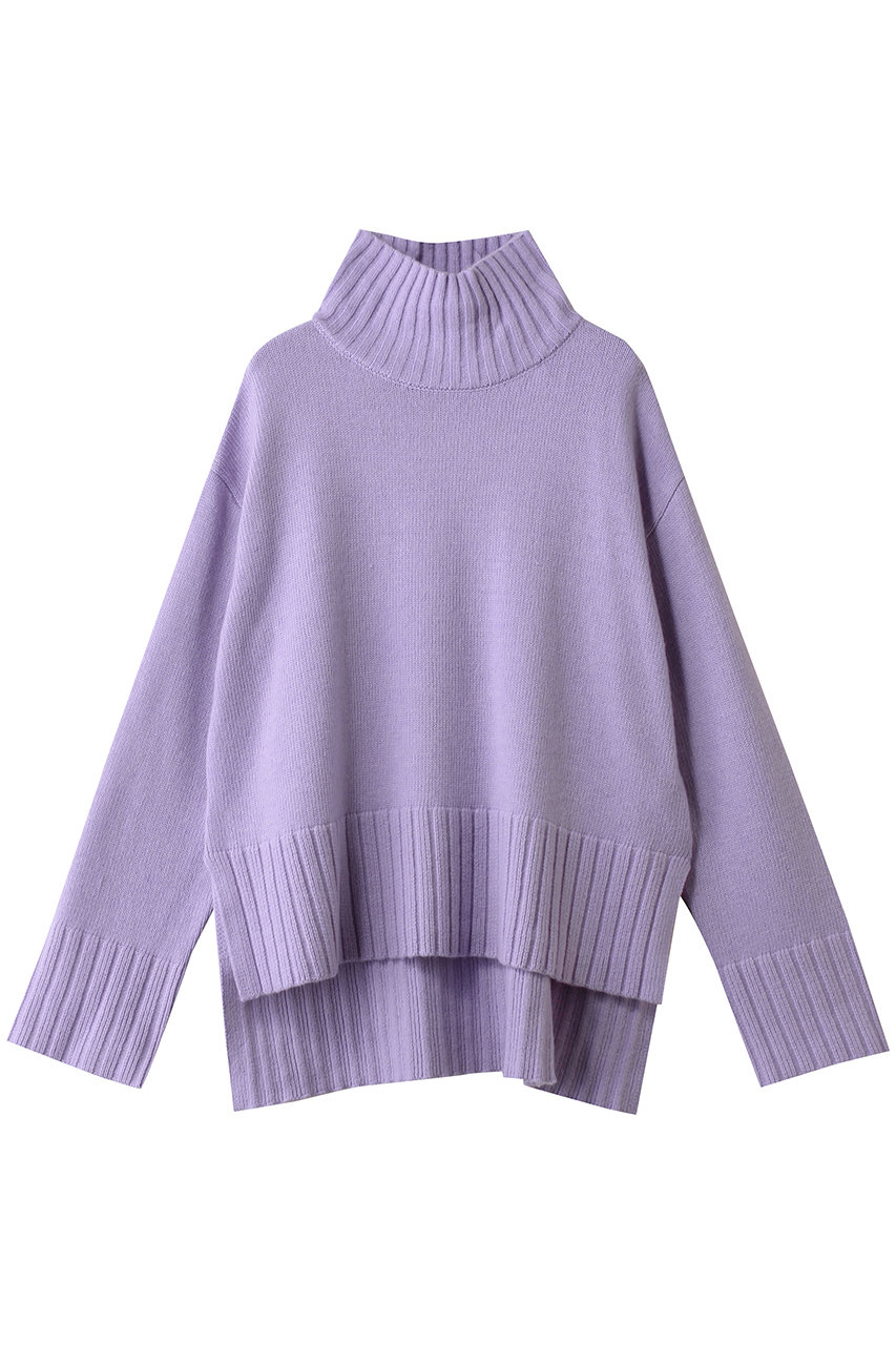 アンクレイヴ/uncraveのチャンキーニット プルオーバー(ラベンダー/KRUVGW0505)