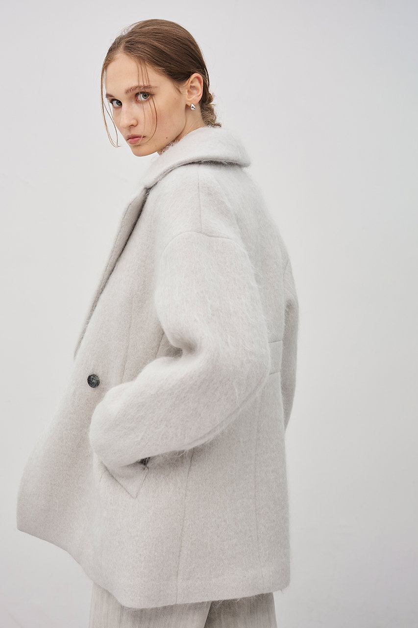 uncrave(アンクレイヴ)｜モヘアシャギー ジャコット/エクリュ の通販