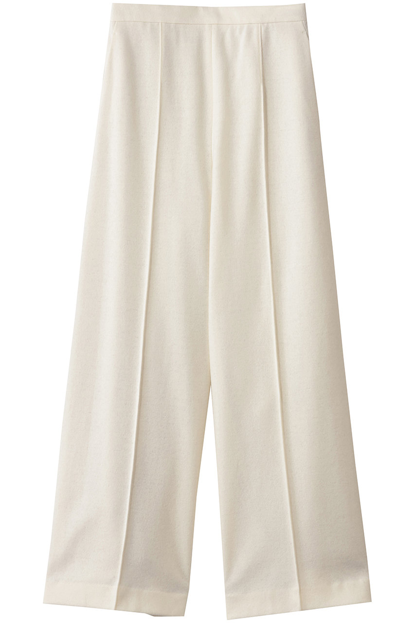 コンプレストウール ストレートパンツ