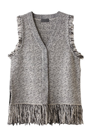 アンクレイヴ/uncraveのツイードニット ジレ(110300/110303)