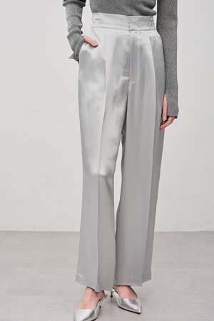 アンクレイヴ/uncraveの【予約販売】アセテートヴィンテージサテン ワイドパンツ(110600/110601)