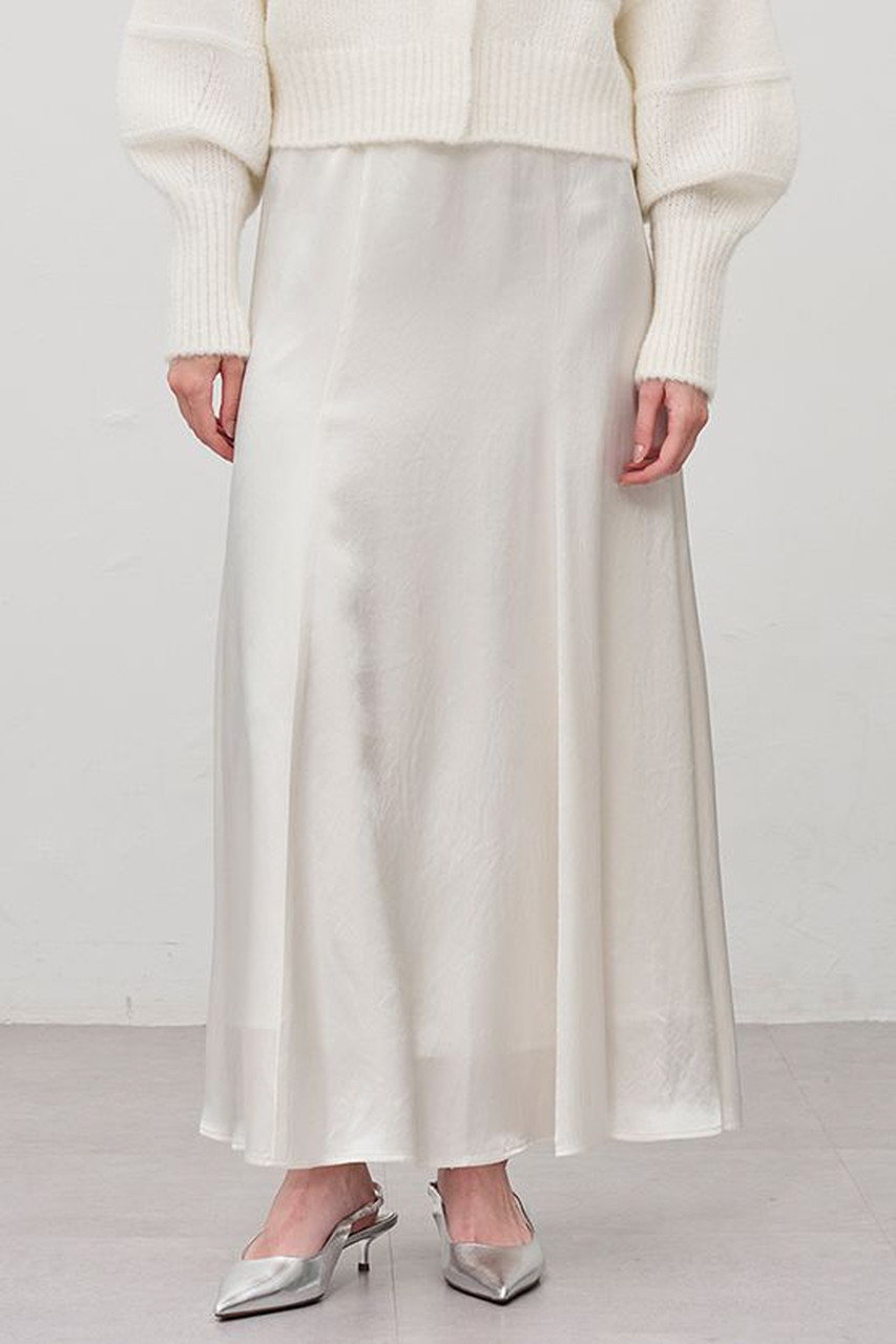 アセテートヴィンテージサテン マーメイドスカート