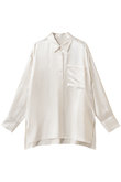 アセテートヴィンテージサテン ミドルシャツ