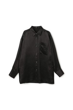 アンクレイヴ/uncraveのアセテートヴィンテージサテン ミドルシャツ(110400/110403)