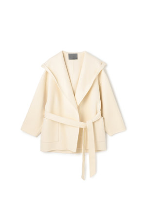 アンクレイヴ/uncraveのメルトンリバー フーデットコート