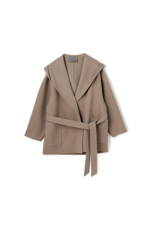 アンクレイヴ/uncraveのメルトンリバー フーデットコート