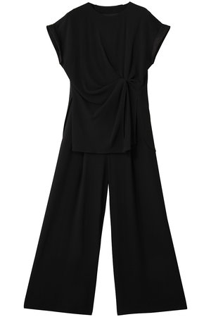 アンクレイヴ/uncraveのバックサテンジョーゼット オールインワン(110600/110606)